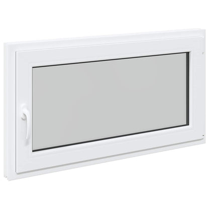 Finestra per Soffitta RISOR 110 x 60 cm PVC e Vetro Bianco | homemem39