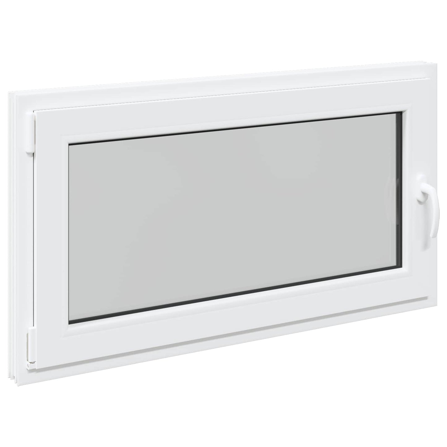 Finestra per Soffitta RISOR 110 x 60 cm PVC e Vetro Bianco | homemem39