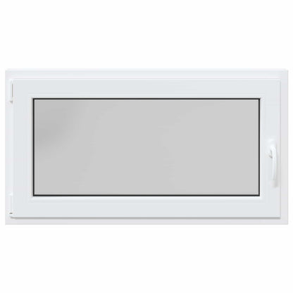 Finestra per Soffitta RISOR 110 x 60 cm PVC e Vetro Bianco | homemem39