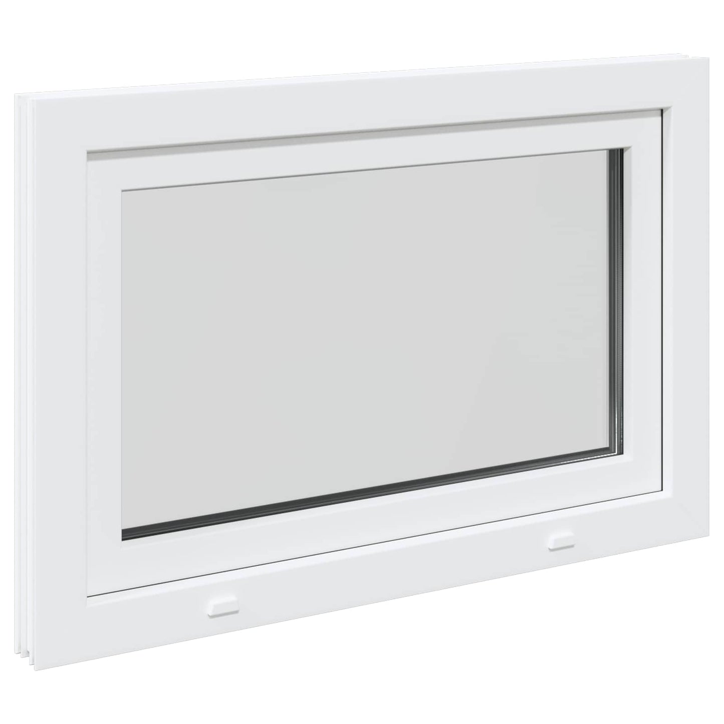 Finestra per Soffitta RISOR 110 x 70 cm PVC e Vetro Bianco | homemem39