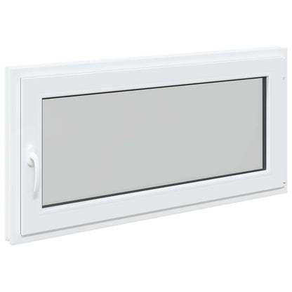 Finestra per Soffitta RISOR 120 x 60 cm PVC e Vetro Bianco | homemem39