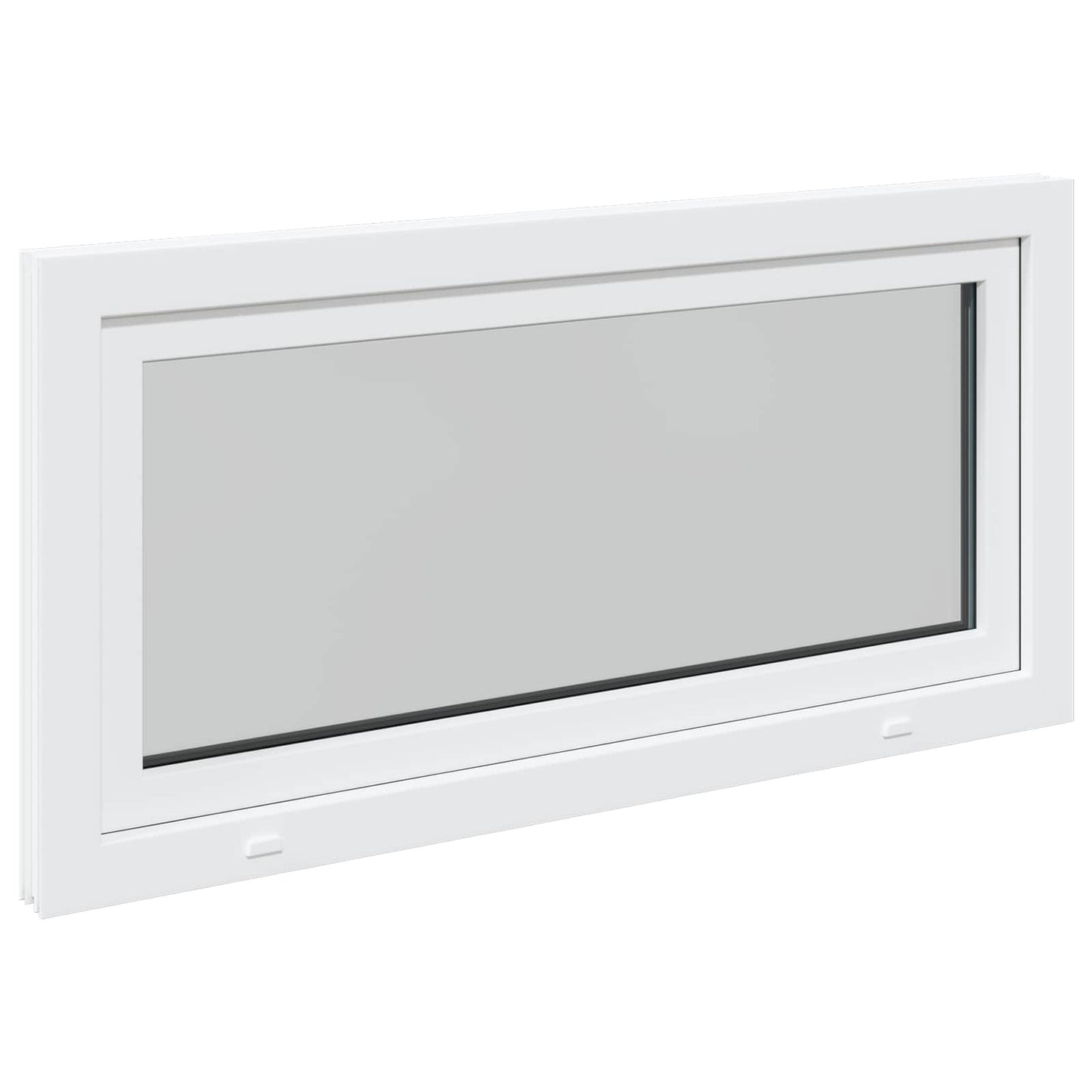 Finestra per Soffitta RISOR 120 x 60 cm PVC e Vetro Bianco | homemem39