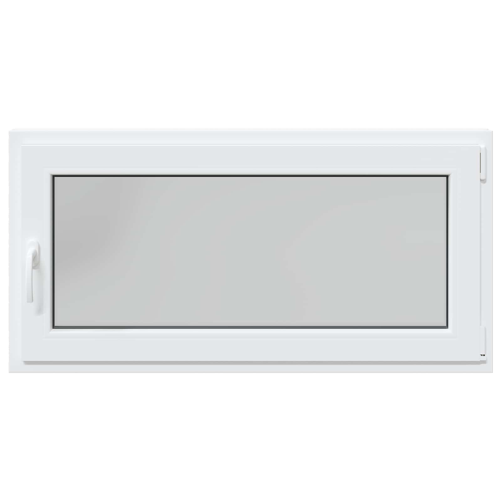 Finestra per Soffitta RISOR 120 x 60 cm PVC e Vetro Bianco | homemem39