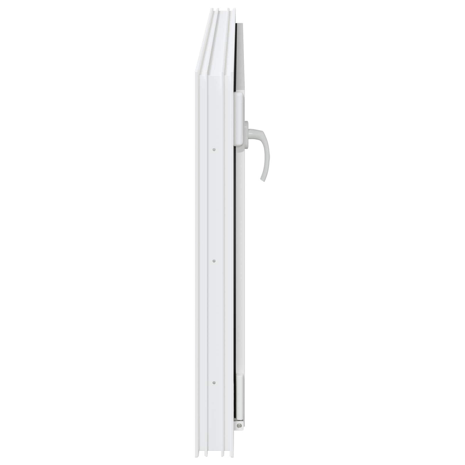 Finestra per Soffitta RISOR 120 x 60 cm PVC e Vetro Bianco | homemem39