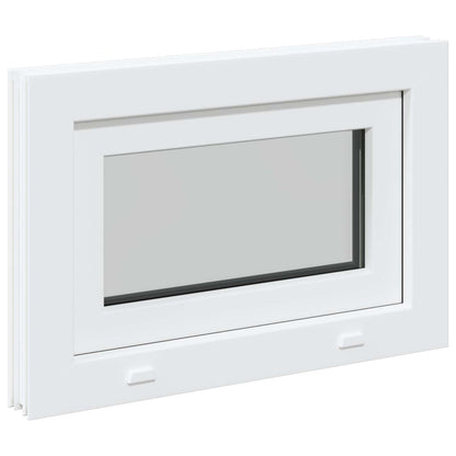 Finestra per Soffitta RISOR 60 x 40 cm PVC e Vetro Bianco | homemem39