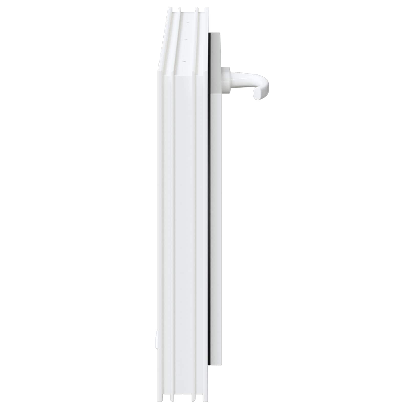 Finestra per Soffitta RISOR 60 x 40 cm PVC e Vetro Bianco | homemem39