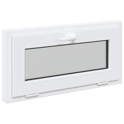 Finestra per Soffitta RISOR 80 x 40 cm PVC e Vetro Bianco | homemem39