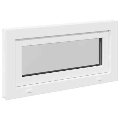 Finestra per Soffitta RISOR 80 x 40 cm PVC e Vetro Bianco | homemem39