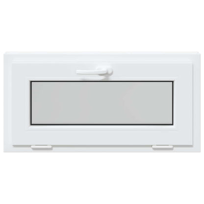 Finestra per Soffitta RISOR 80 x 40 cm PVC e Vetro Bianco | homemem39