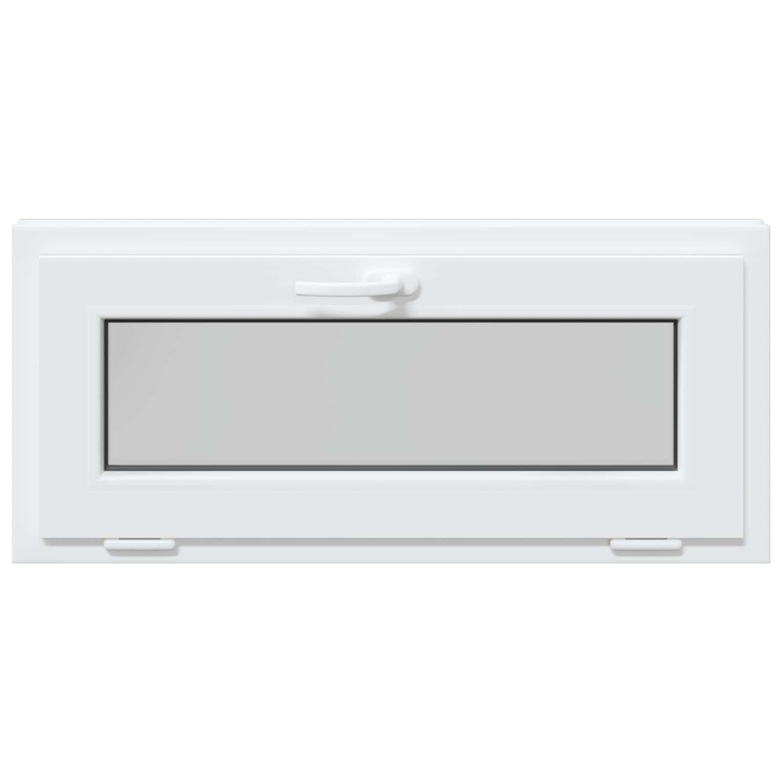 Finestra per Soffitta RISOR 90 x 40 cm PVC e Vetro Bianco | homemem39