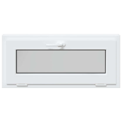 Finestra per Soffitta RISOR 90 x 40 cm PVC e Vetro Bianco | homemem39