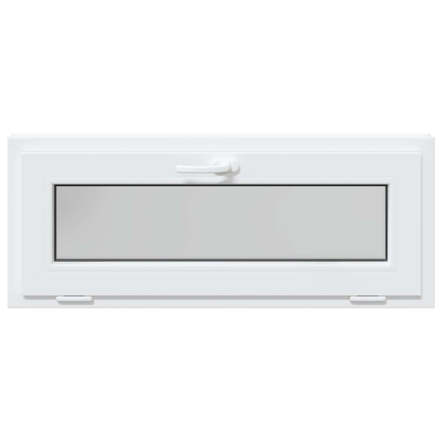 Finestra per Soffitta RISOR 110 x 40 cm PVC e Vetro Bianco | homemem39