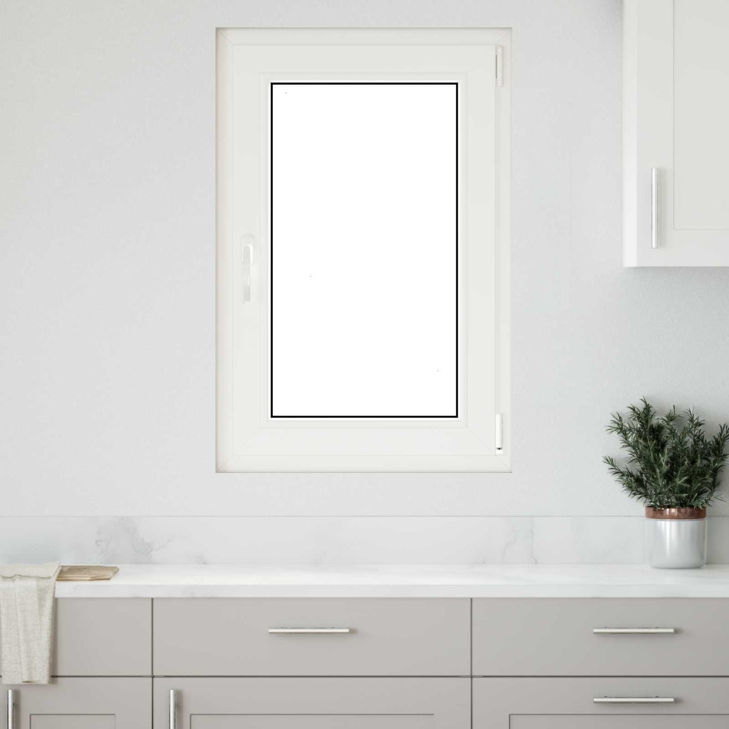 Finestra per Soffitta RISOR 60 x 90 cm PVC e Vetro Antracite | homemem39