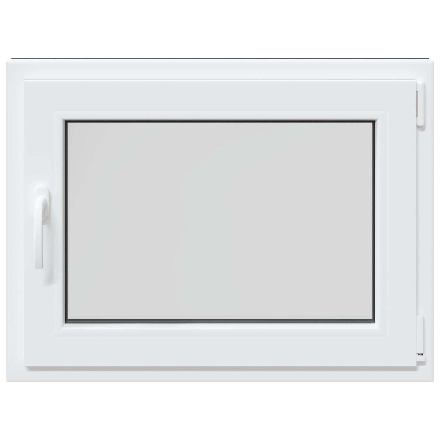 Finestra per Soffitta RISOR 80 x 50 cm PVC e Vetro Antracite | homemem39