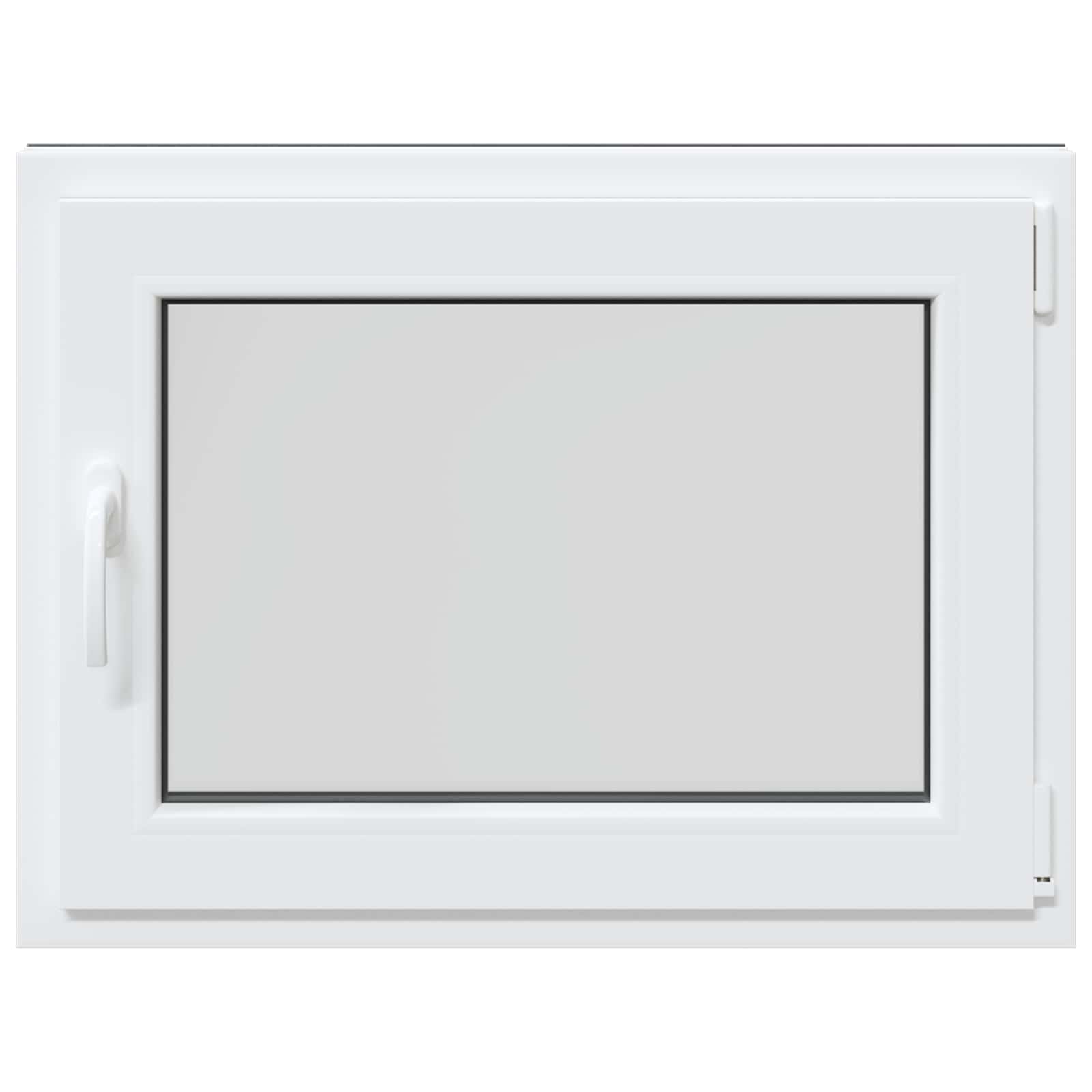 Finestra per Soffitta RISOR 80 x 50 cm PVC e Vetro Antracite | homemem39