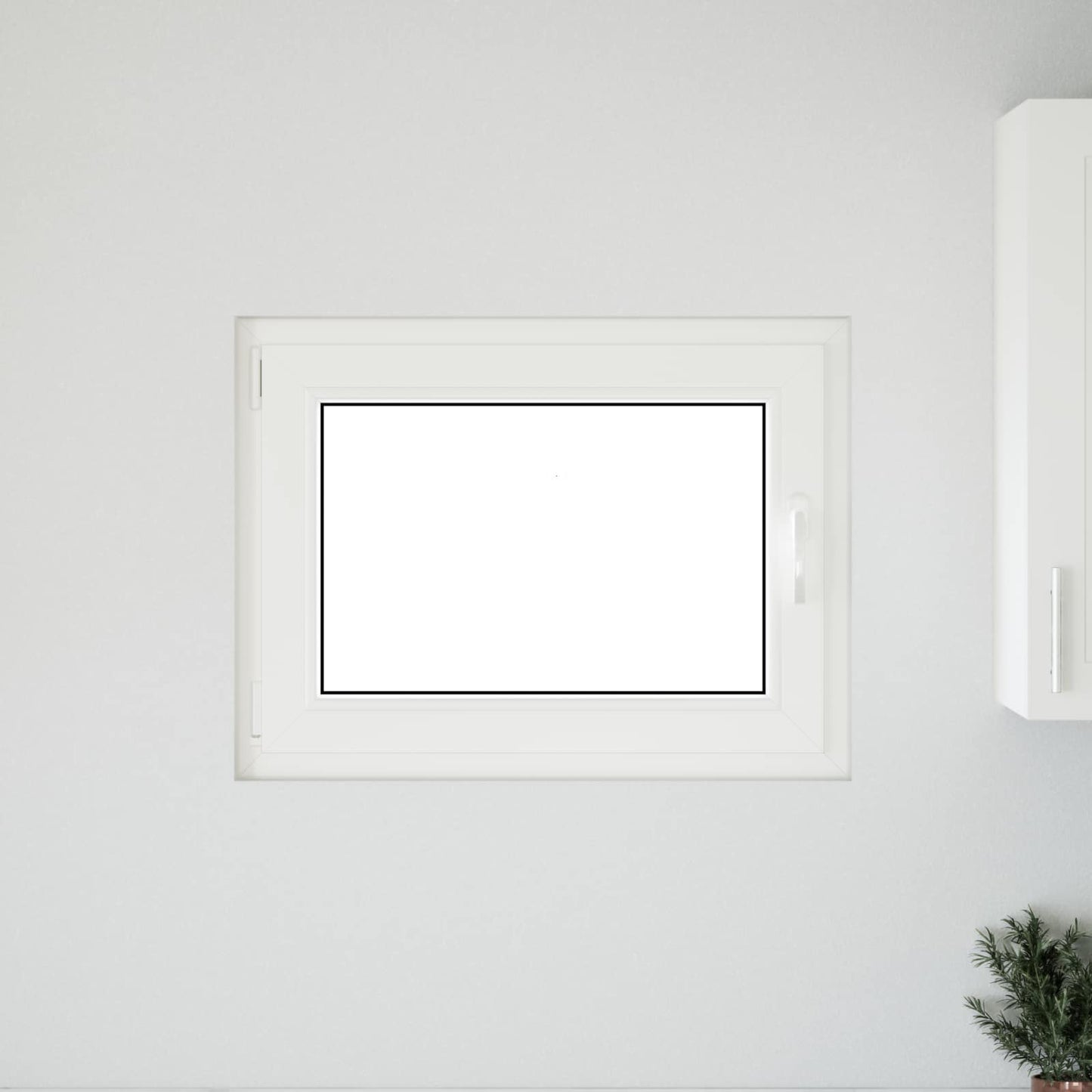 Finestra per Soffitta RISOR 80 x 60 cm PVC e Vetro Antracite | homemem39
