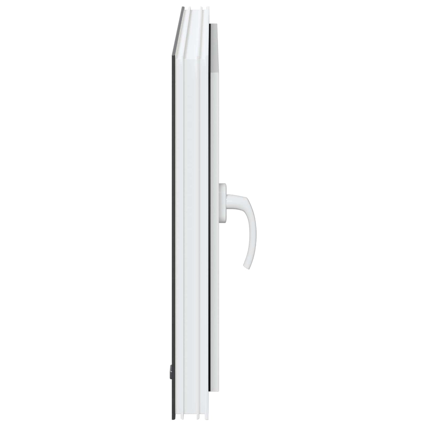 Finestra per Soffitta RISOR 80 x 60 cm PVC e Vetro Antracite | homemem39