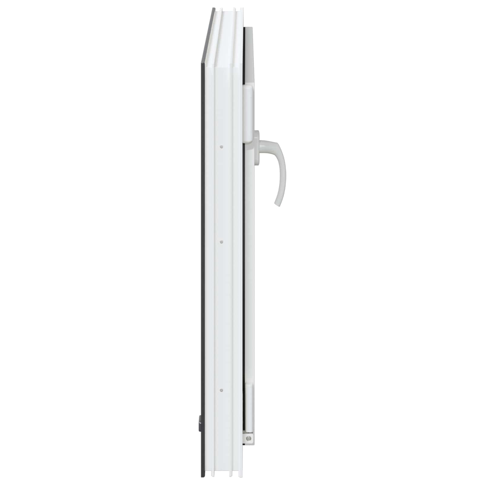 Finestra per Soffitta RISOR 80 x 70 cm PVC e Vetro Antracite | homemem39