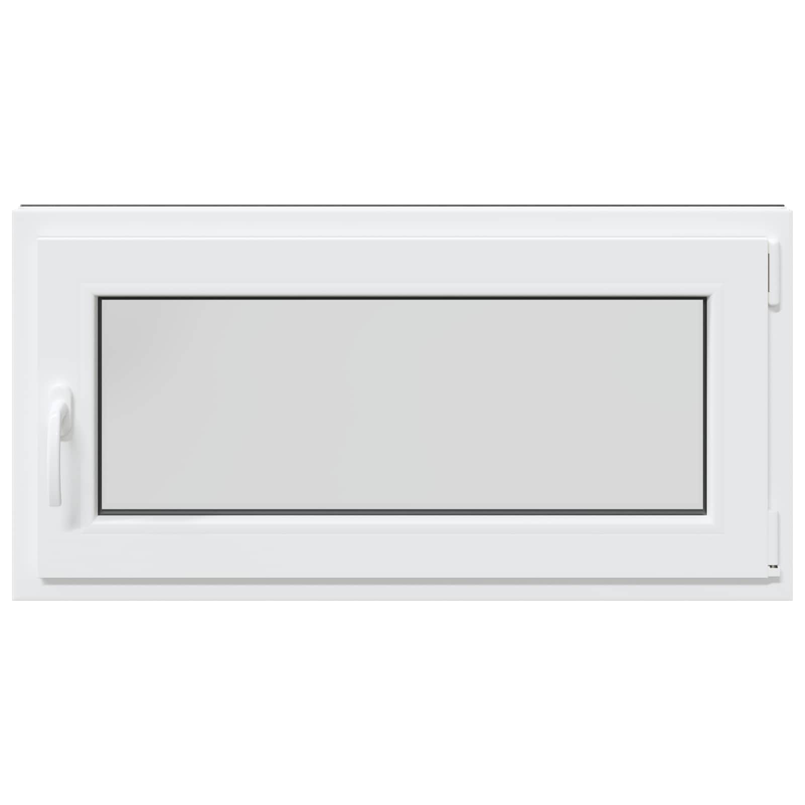 Finestra per Soffitta RISOR 100 x 50 cm PVC e Vetro Antracite | homemem39