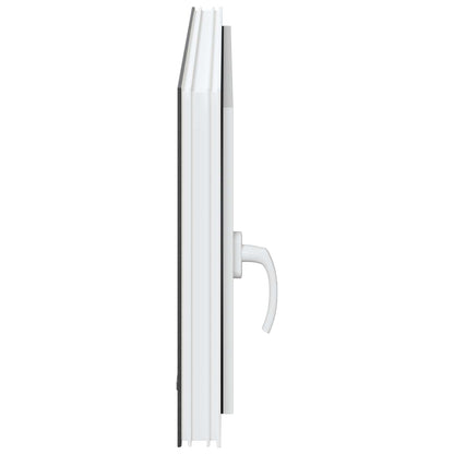 Finestra per Soffitta RISOR 100 x 50 cm PVC e Vetro Antracite | homemem39