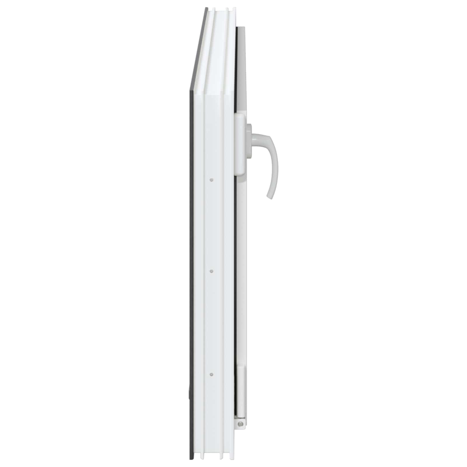 Finestra per Soffitta RISOR 100 x 50 cm PVC e Vetro Antracite | homemem39