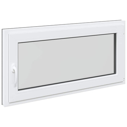 Finestra per Soffitta RISOR 120 x 60 cm PVC e Vetro Antracite | homemem39