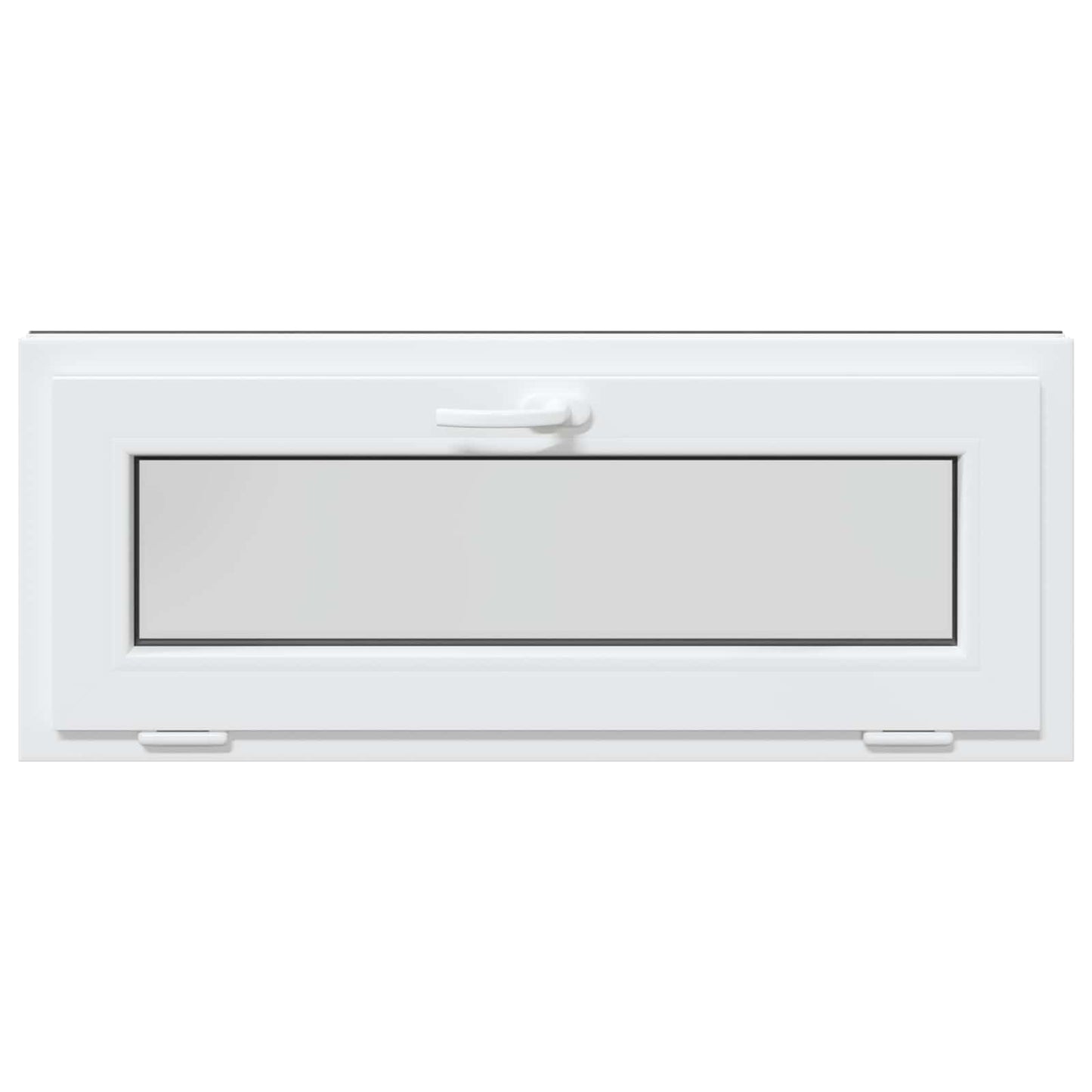 Finestra per Soffitta RISOR 100 x 40 cm PVC e Vetro Antracite | homemem39