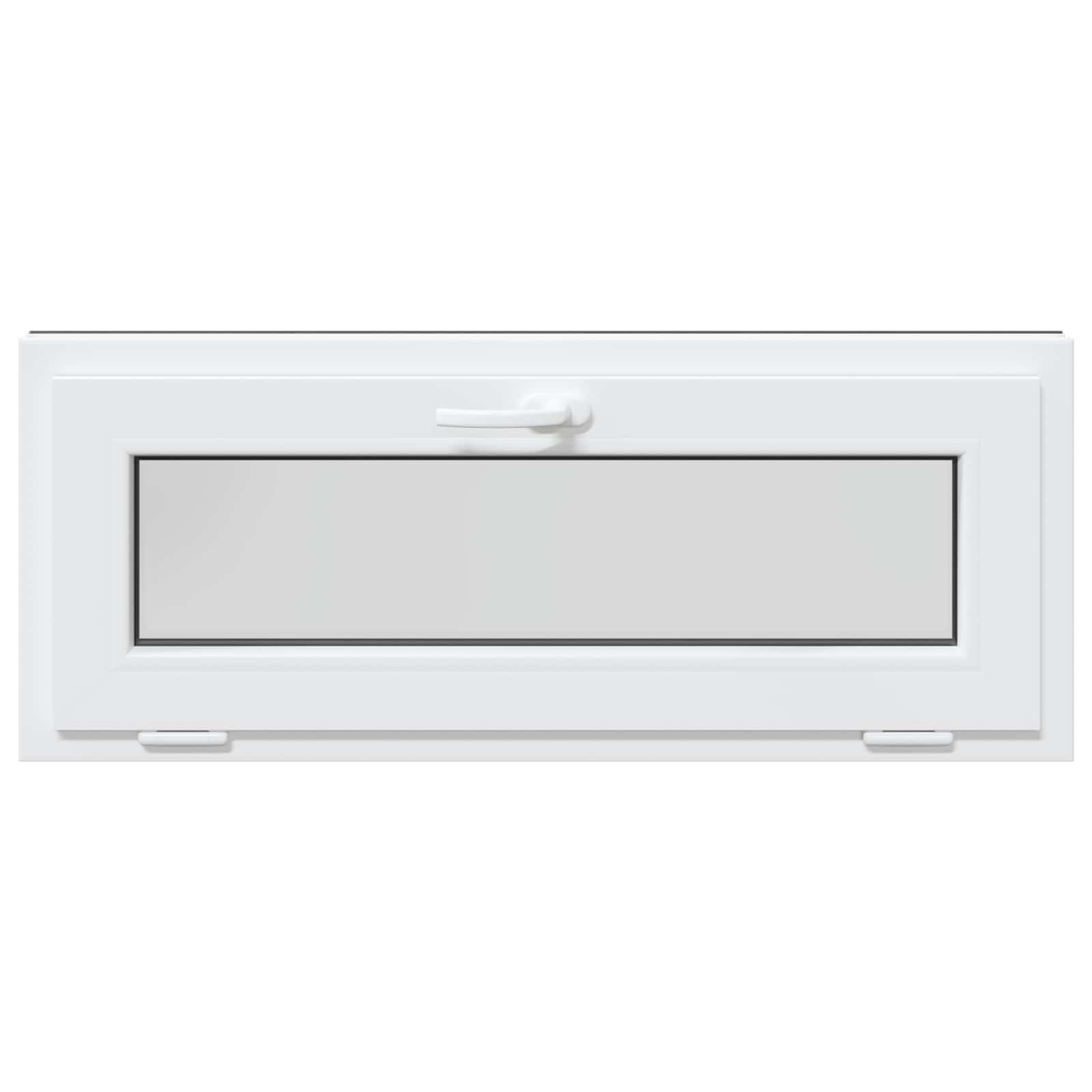Finestra per Soffitta RISOR 110 x 40 cm PVC e Vetro Antracite | homemem39