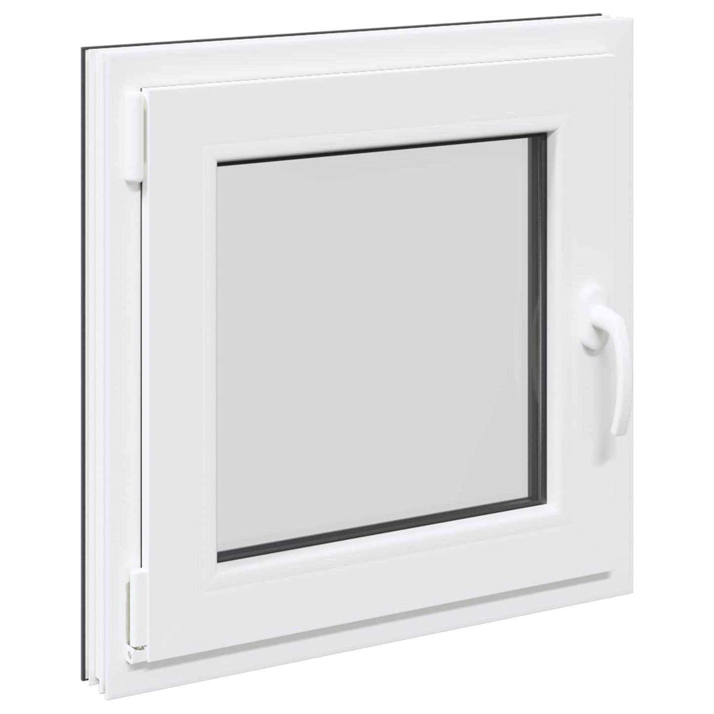 Finestra per Soffitta RISOR 60 x 60 cm PVC e Vetro Antracite | homemem39