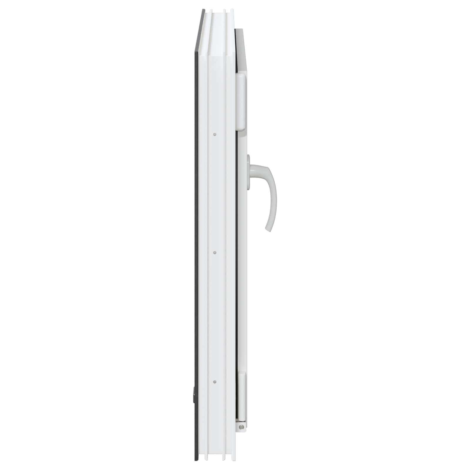 Finestra per Soffitta RISOR 60 x 60 cm PVC e Vetro Antracite | homemem39