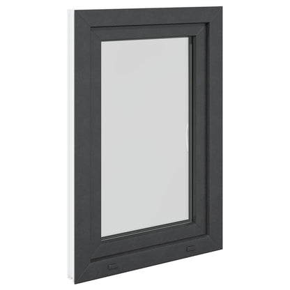 Finestra per Soffitta RISOR 60 x 80 cm PVC e Vetro Antracite | homemem39