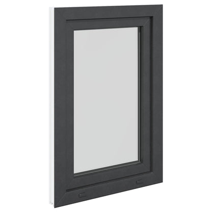 Finestra per Soffitta RISOR 60 x 100 cm PVC e Vetro Antracite | homemem39