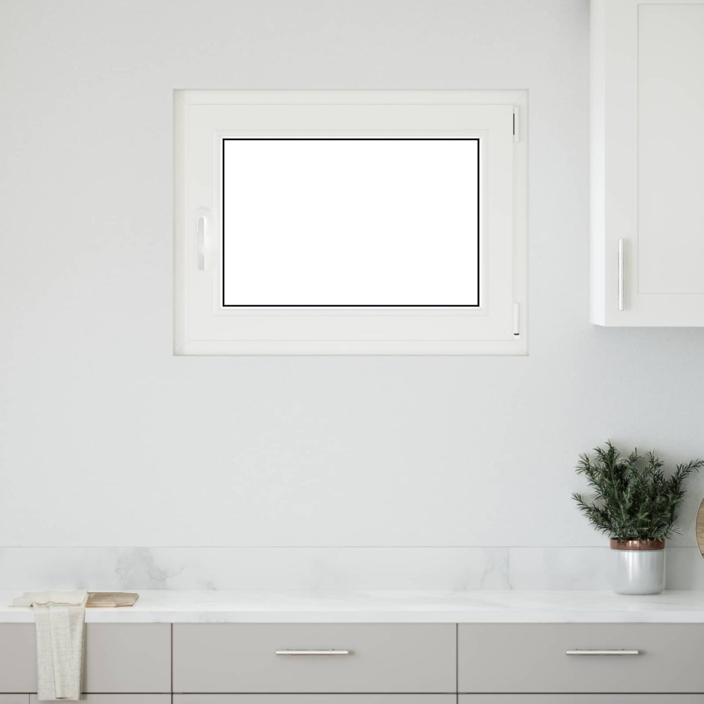Finestra per Soffitta RISOR 60 x 100 cm PVC e Vetro Antracite