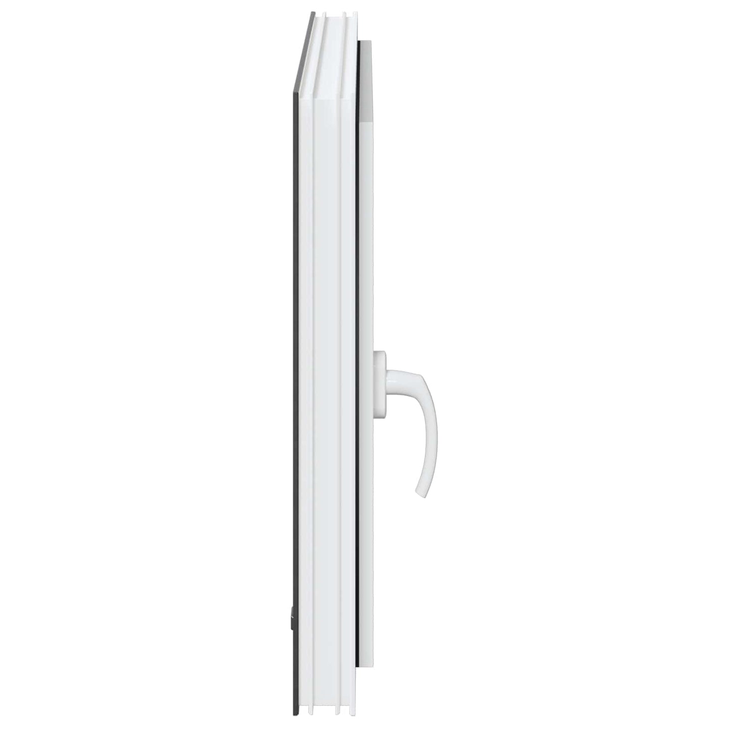 Finestra per Soffitta RISOR 80 x 50 cm PVC e Vetro Antracite | homemem39