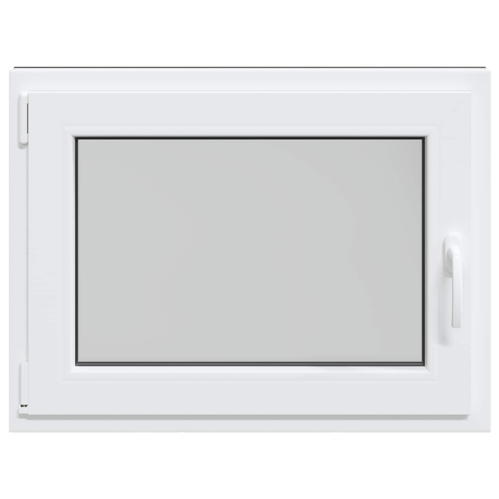Finestra per Soffitta RISOR 80 x 70 cm PVC e Vetro Antracite | homemem39