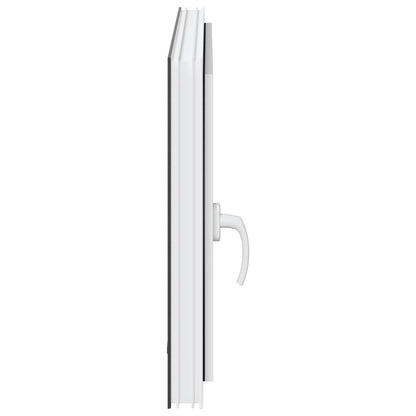 Finestra per Soffitta RISOR 90 x 50 cm PVC e Vetro Antracite | homemem39