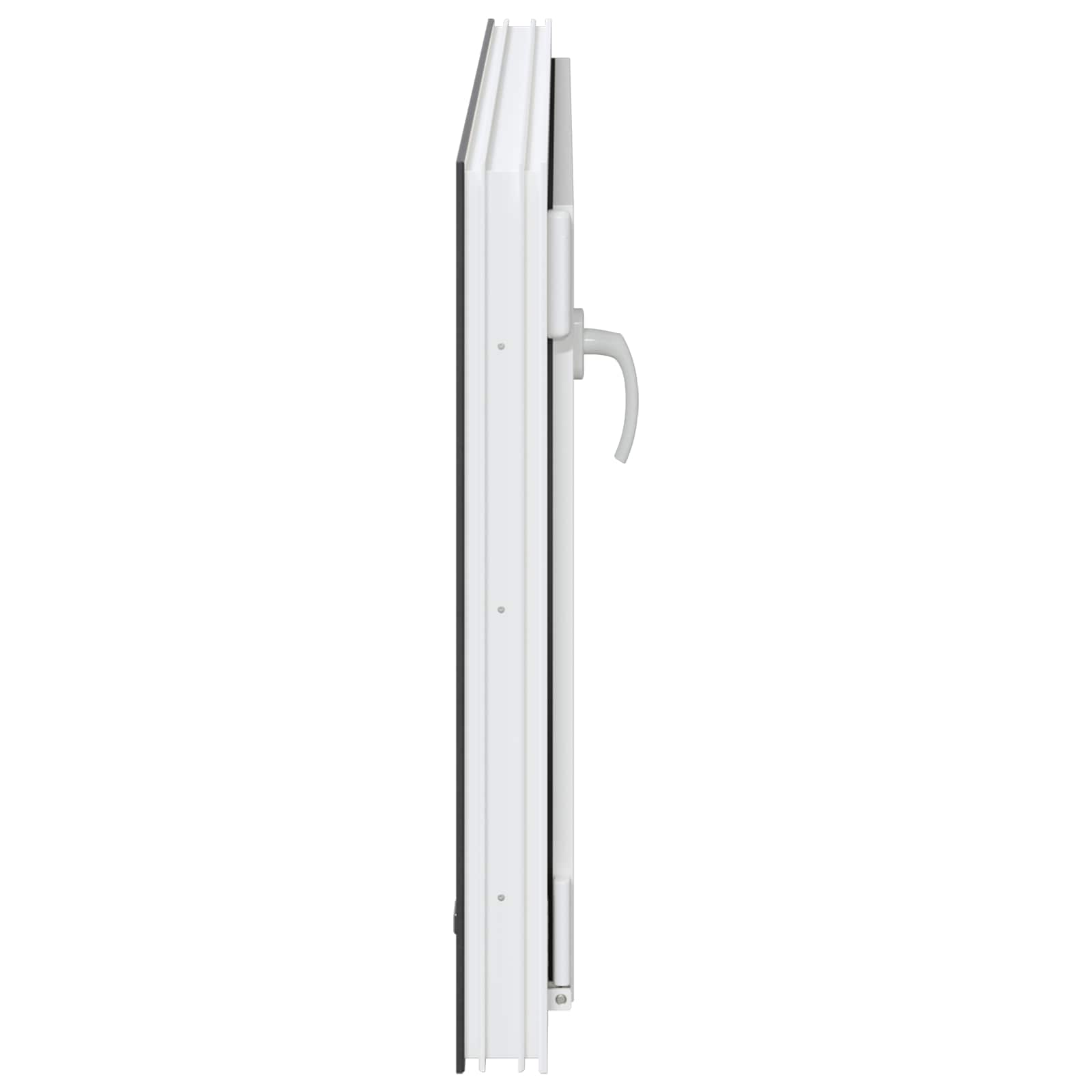 Finestra per Soffitta RISOR 100 x 50 cm PVC e Vetro Antracite | homemem39