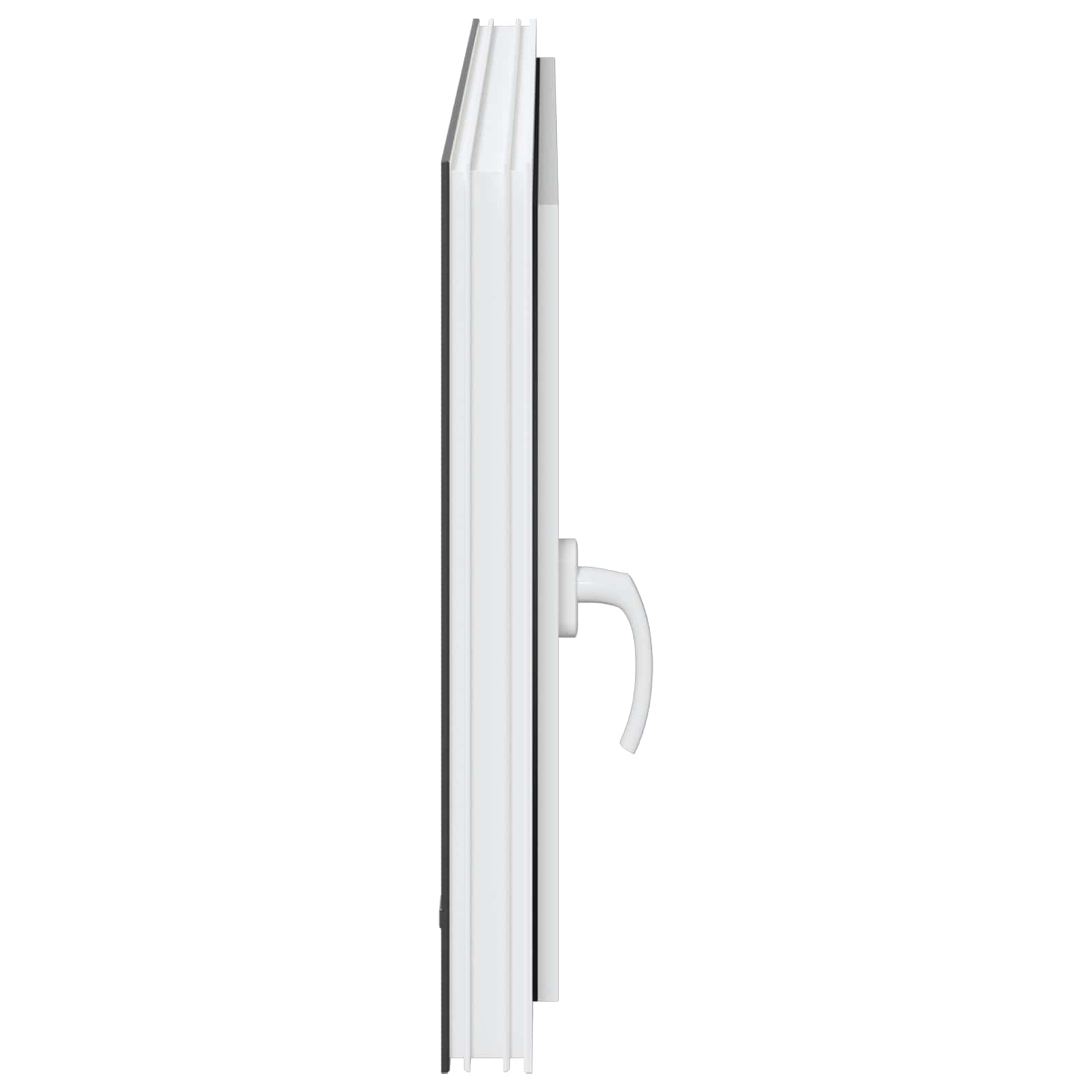 Finestra per Soffitta RISOR 100 x 60 cm PVC e Vetro Antracite | homemem39