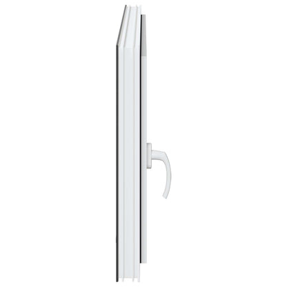 Finestra per Soffitta RISOR 110 x 60 cm PVC e Vetro Antracite | homemem39