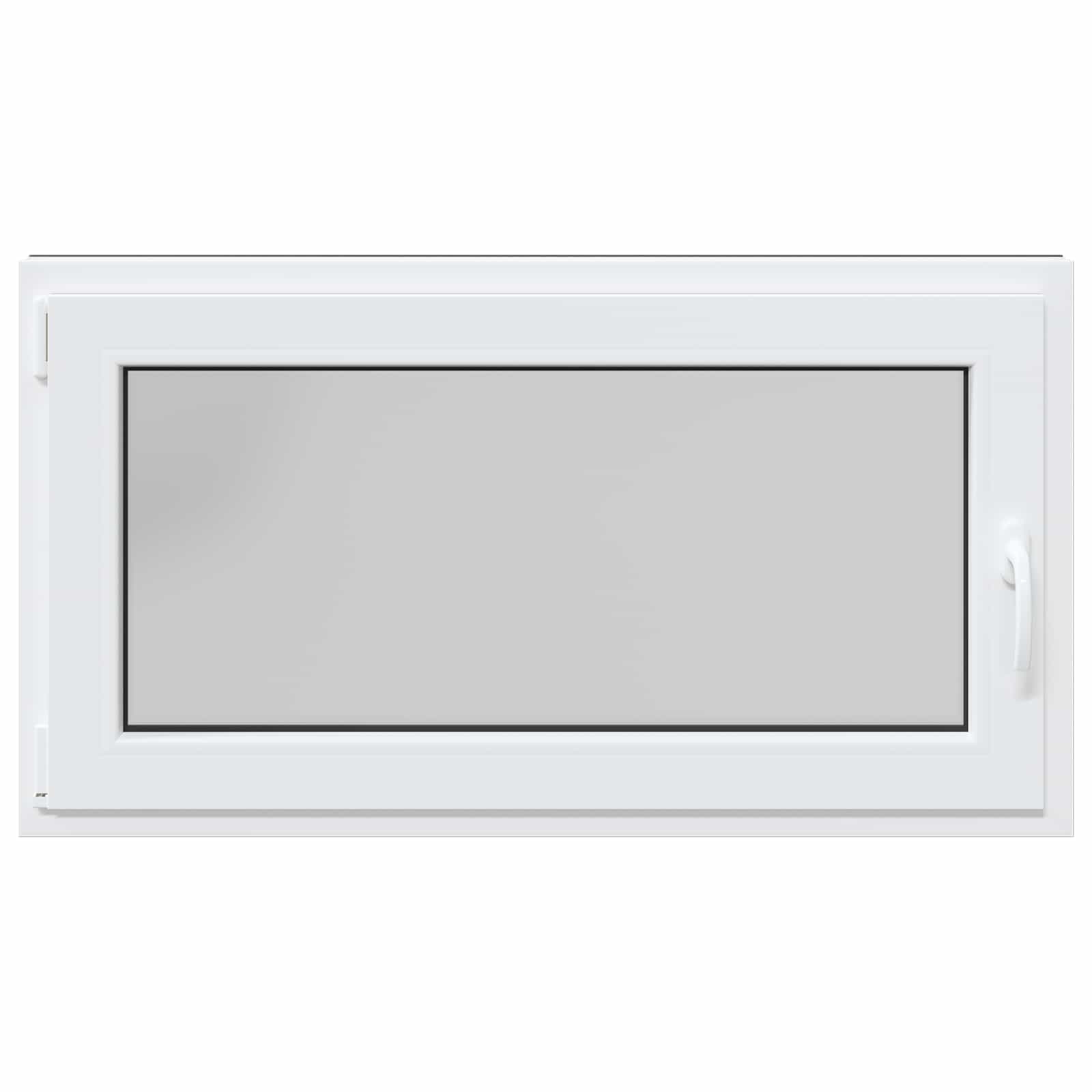 Finestra per Soffitta RISOR 110 x 60 cm PVC e Vetro Antracite | homemem39