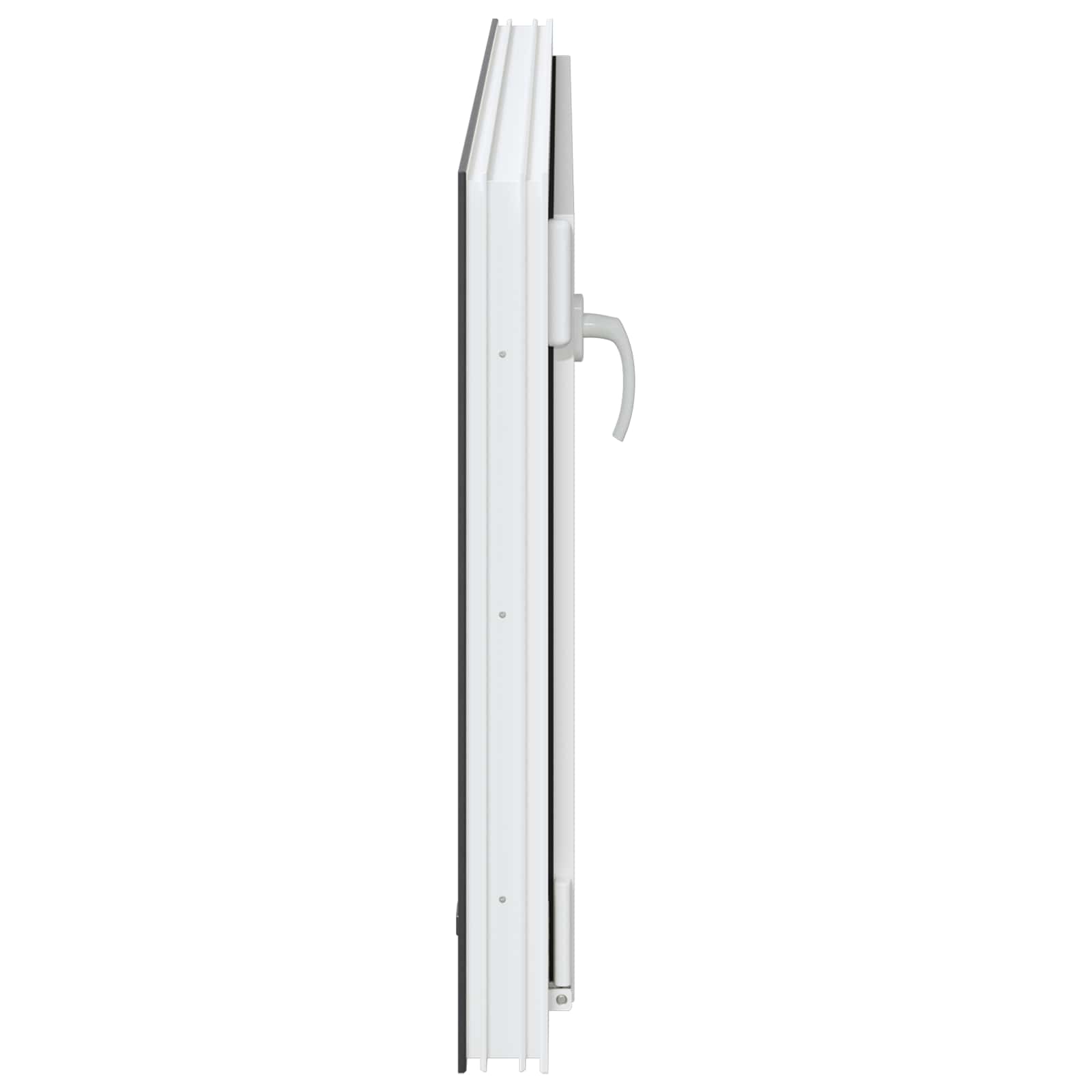 Finestra per Soffitta RISOR 110 x 60 cm PVC e Vetro Antracite | homemem39