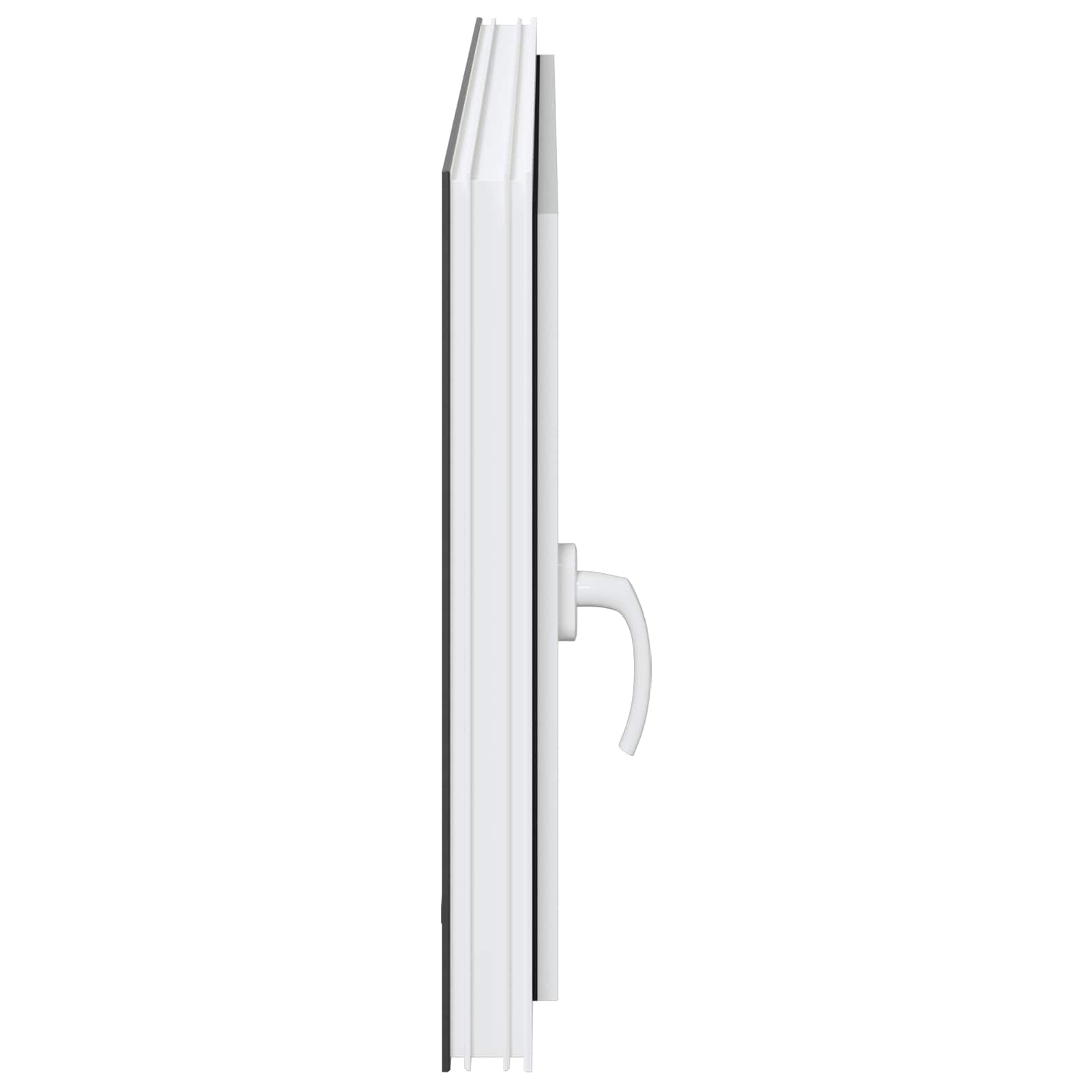 Finestra per Soffitta RISOR 120 x 60 cm PVC e Vetro Antracite | homemem39