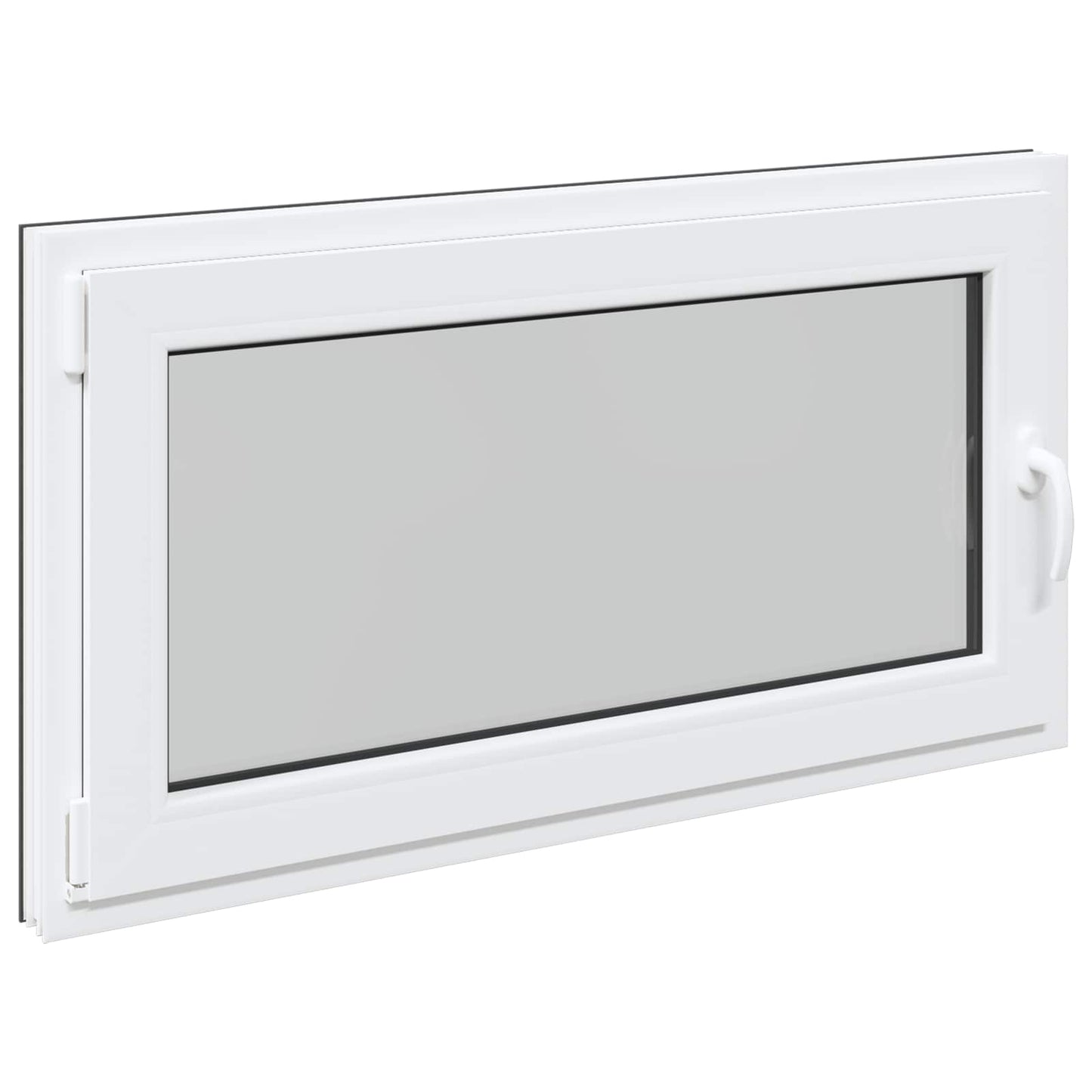Finestra per Soffitta RISOR 120 x 60 cm PVC e Vetro Antracite | homemem39