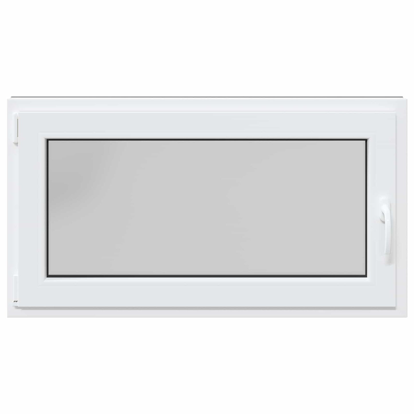 Finestra per Soffitta RISOR 120 x 60 cm PVC e Vetro Antracite | homemem39