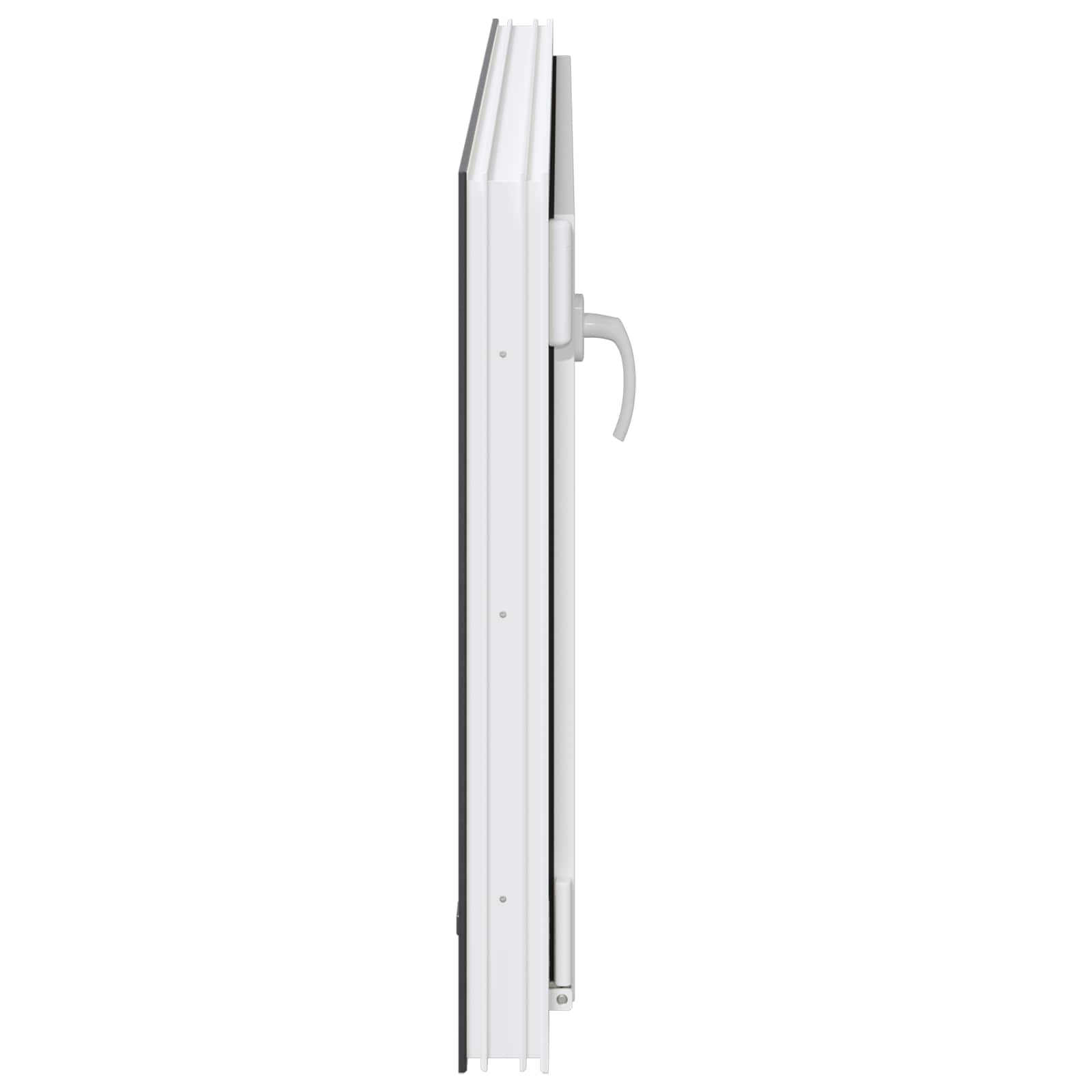 Finestra per Soffitta RISOR 120 x 60 cm PVC e Vetro Antracite | homemem39