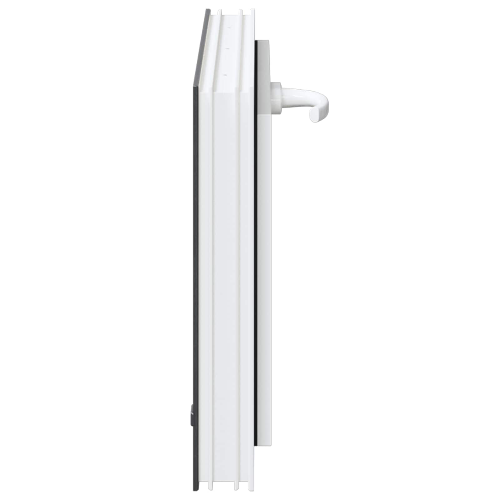 Finestra per Soffitta RISOR 60 x 40 cm PVC e Vetro Antracite | homemem39