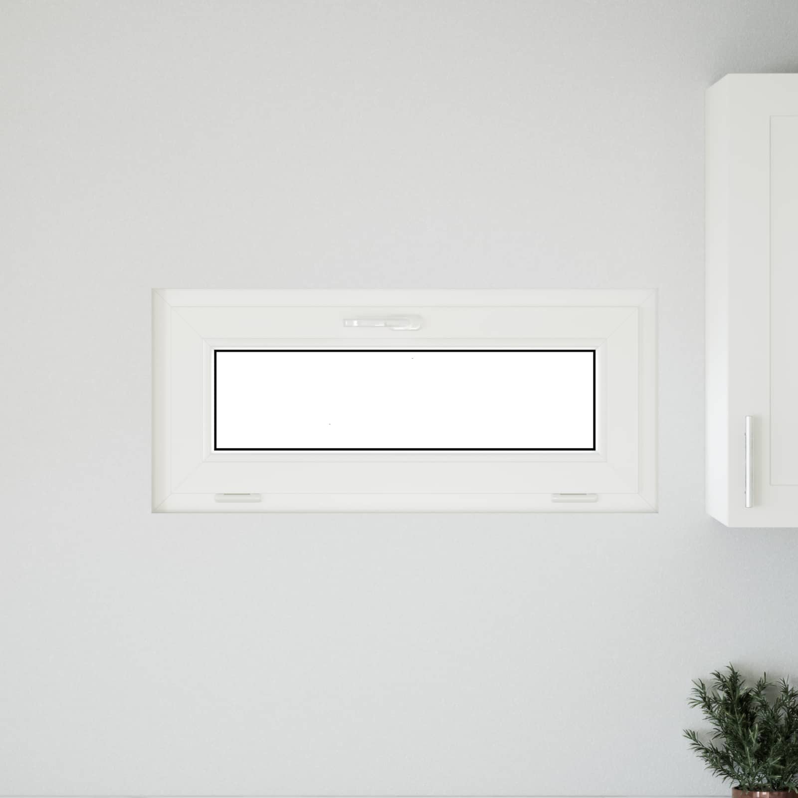 Finestra per Soffitta RISOR 90 x 40 cm PVC e Vetro Antracite | homemem39