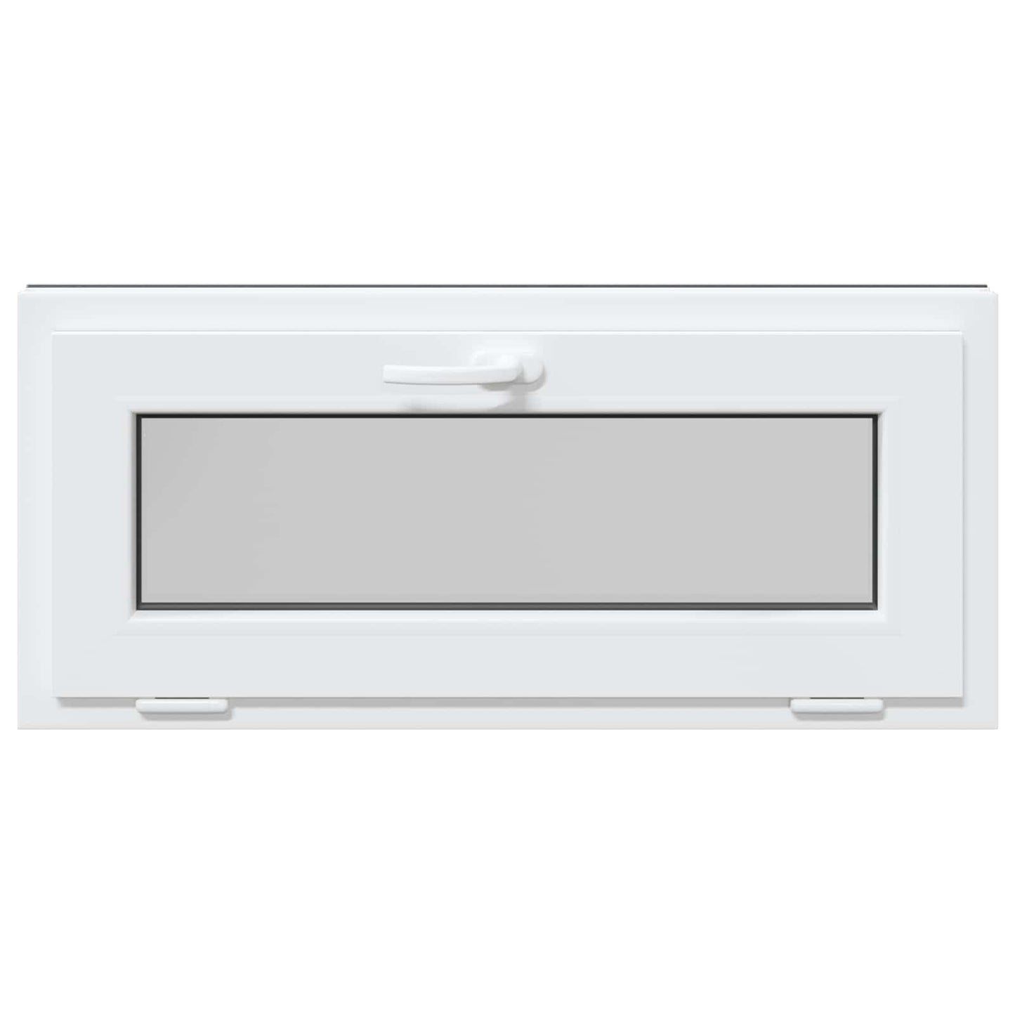 Finestra per Soffitta RISOR 90 x 40 cm PVC e Vetro Antracite | homemem39