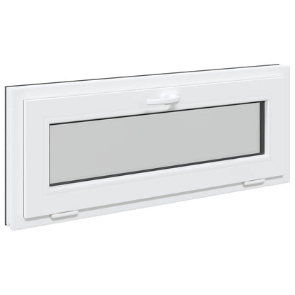 Finestra per Soffitta RISOR 100 x 40 cm PVC e Vetro Antracite | homemem39
