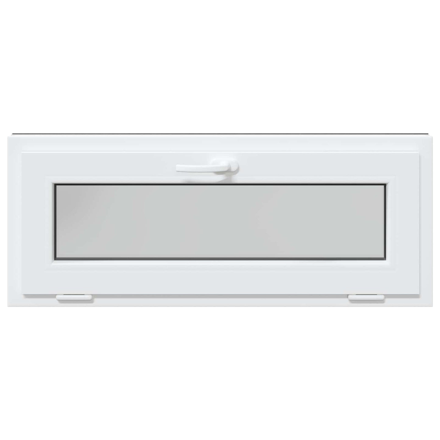 Finestra per Soffitta RISOR 100 x 40 cm PVC e Vetro Antracite | homemem39